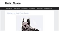 Desktop Screenshot of hockeyshopper.com