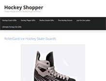 Tablet Screenshot of hockeyshopper.com